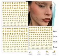 495 pcs Face Gems Li…